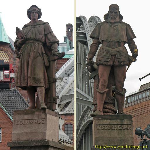 Hamburg /  Statuen von Entdecker