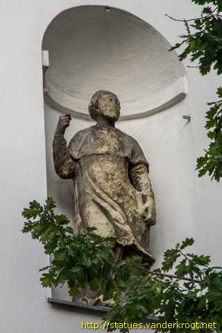 Ljubljana - Sv. Karel Boromejski in Cesar Karel VI