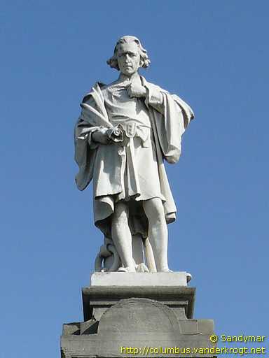 Mar del Plata /  Estatua de Cristobal Colón