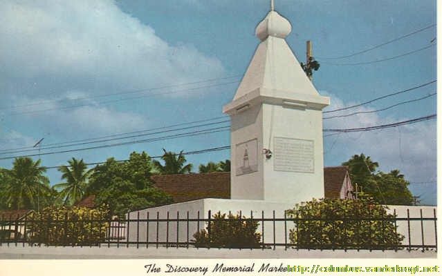 Nassau /  Discovery Memorial Marker