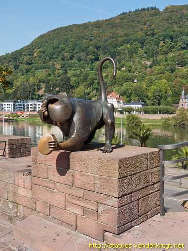 Heidelberg /  Brückenaffe