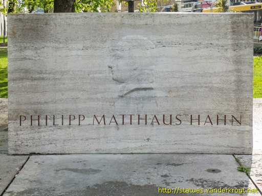 Stuttgart /  Philipp-Matthäus-Hahn-Denkmal