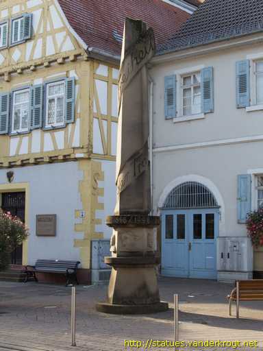 Sinsheim /  Denkmal für die Freiheit - Freiheitssäule