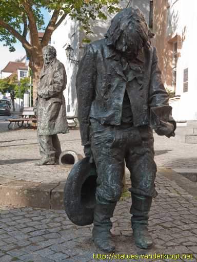 Ansbach /  Kaspar-Hauser-Denkmal