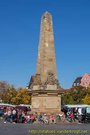 Erfurt /  Erthal-Obelisk