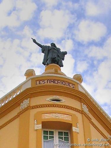 L'Arboç /  Copia de la estatua de Colón en Barcelona