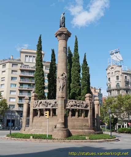 Barcelona /  Monument a Verdaguer