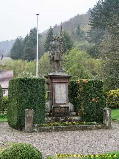 Murbach /  Jeanne d'Arc - Monument aux morts