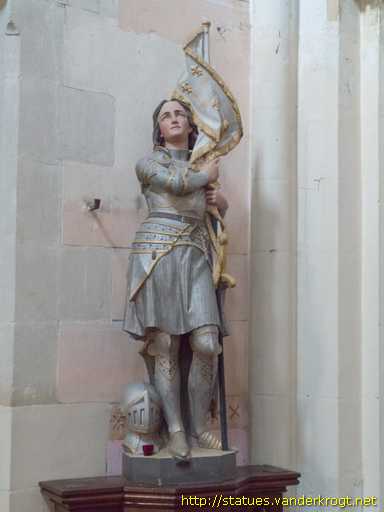Callac /  Jeanne d'Arc à l'etendard