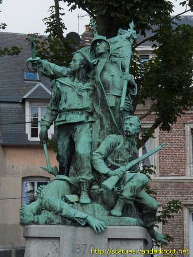 Dieppe /  Monument aux Morts de 1870