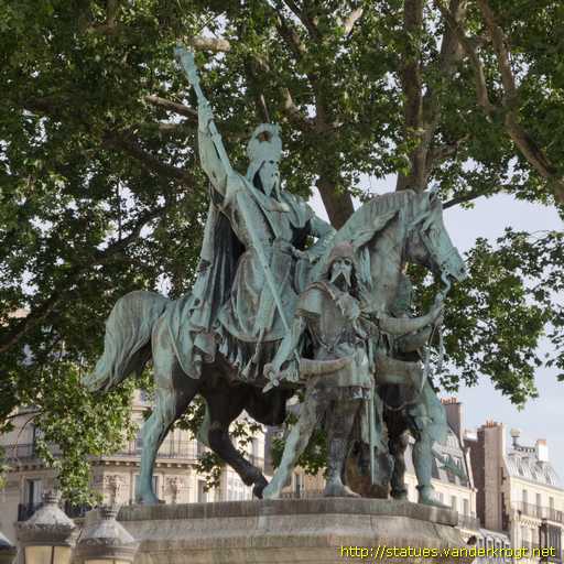 Paris /  Charlemagne et ses leudes