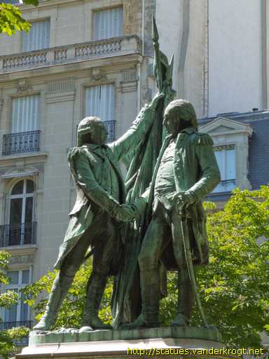 Paris /  Lafayette et Washington