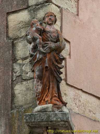 Lunéville /  La Vierge à l'enfant