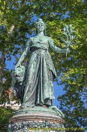 Lyon /  Statue de la République