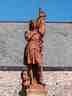 Jeanne d'Arc au sacre - Monument aux morts