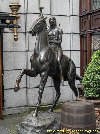 Dublin - Baile Átha Cliath /  Indian Warrior on Horse