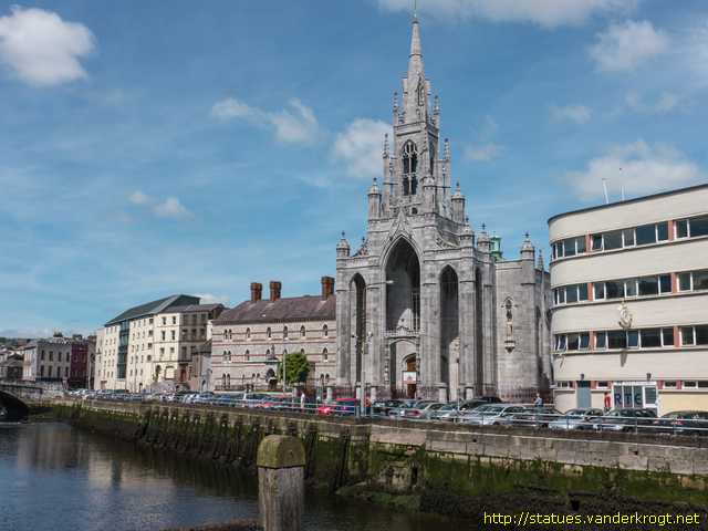 Cork - Corcaigh /  Saints' statues at Holy Trinity Church