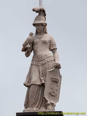 Angra do Heroísmo /  Estátua alegórica da cidade de Angra do Heroísmo