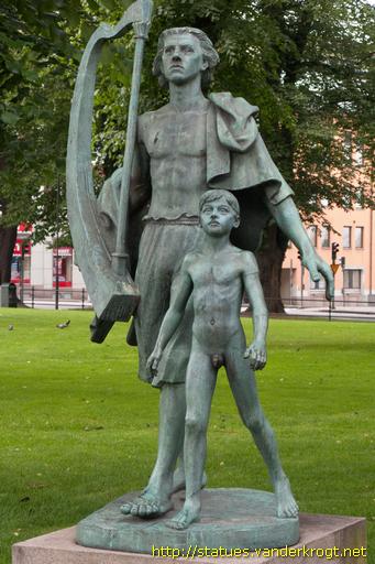 Jönköping /  Harpolekaren och hans son