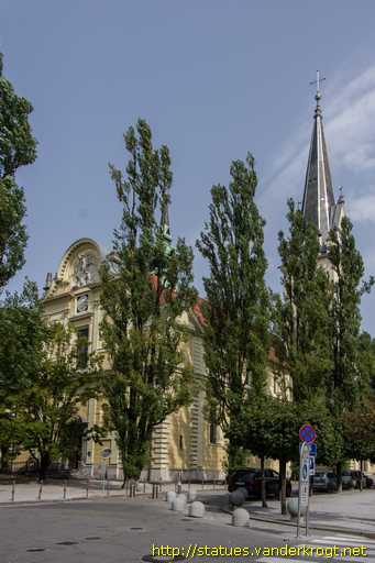 Ljubljana /  Kipi svetnikov na cerkvi sv. Jakoba