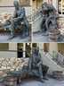 Statues outside Rushmore-Borglum Story