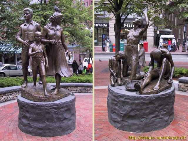 Boston /  Irish Famine Memorial