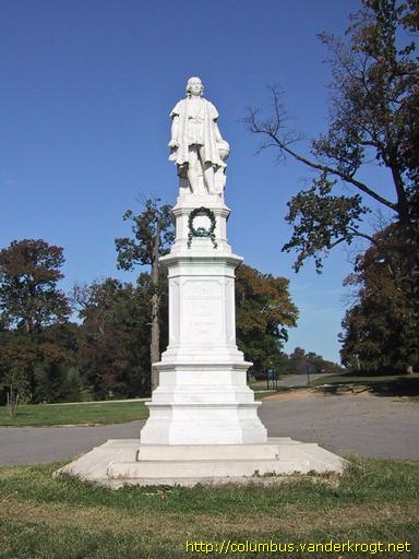 Baltimore /  Columbus Statue in Druid Hill Park