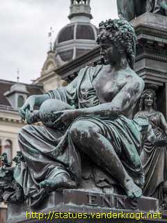 Graz - Erzherzog-Johann-Brunnen-Denkmal