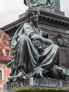 Graz - Erzherzog-Johann-Brunnen-Denkmal