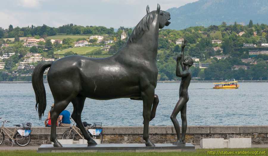 Genève - L'adolescent et le cheval