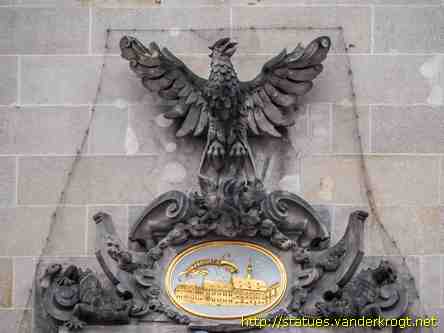 Hamburg - Fassadenfiguren des Rathauses