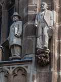 Köln - Statuen am Rathausturm