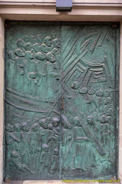 Westerholt - Bronzetüren der Sankt-Martinus-Kirche