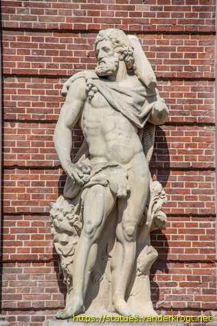 Wesel - Minerva und Herkules, Rhein und Lippe