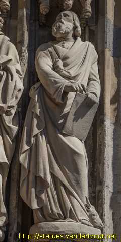 Xanten - Heiligen am Südportal der Dom Sankt Viktor
