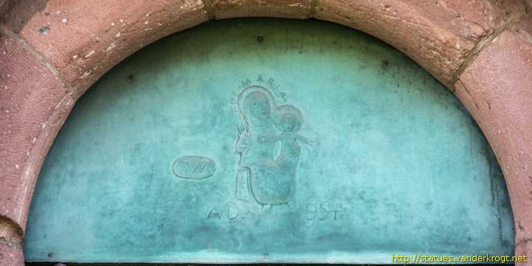 Nideggen - Bronzetüren Sankt Johannes der Täufer