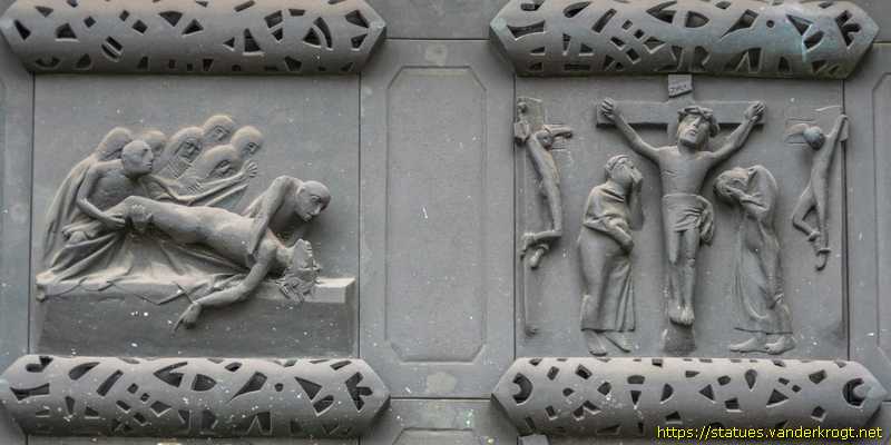 Essen-Steele - Bronzetüren der St.-Laurentius-Kirche