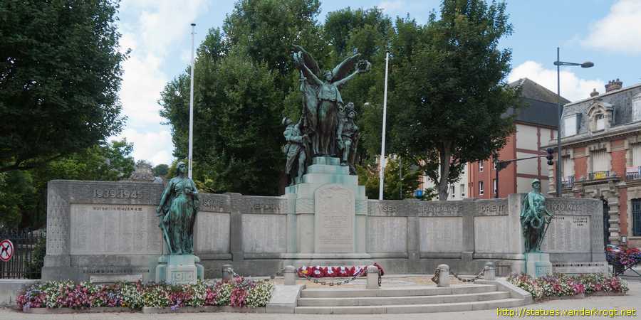 Dieppe / Monument aux morts de 1914-18