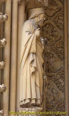 Metz - Sculptures sur la Cathédrale