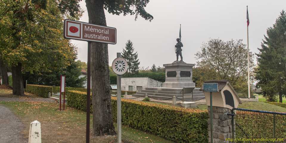 Péronne - Monument à la 2e Division australienne