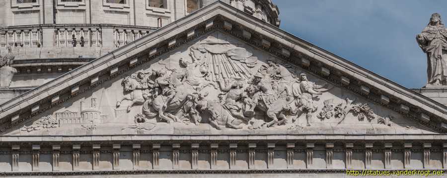 London - Apostles and Evangelists at St. Paul's Cathedral