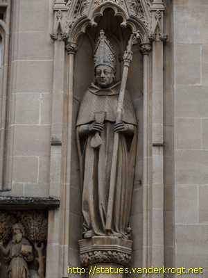 Oxford - St. John the Baptist, Walter de Merton and King Henry III