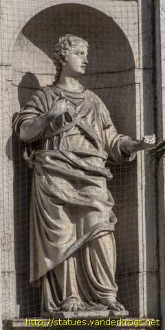Reggio nell'Emilia - Statue dei Santi alla Cattedrale di Santa Maria Assunta