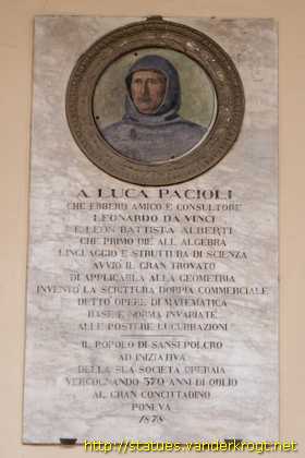 Sansepolcro - Luca Pacioli