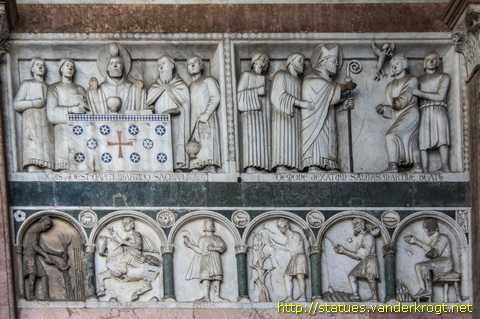 Lucca - Rilievi alla Cattedrale di San Martino
