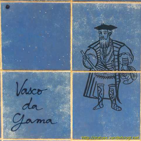 Lisboa - Mural mostrando os Descobrimentos Português