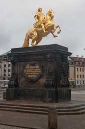 Der goldene Reiter - August der Starke (Dresden, Germany)